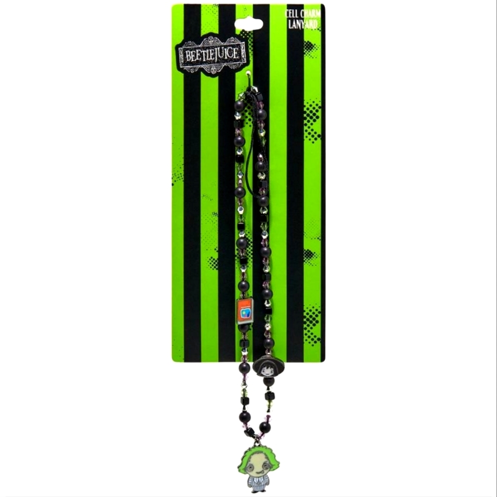 BeetleJuice Phone Charm